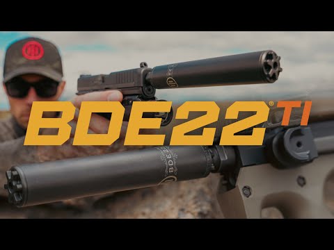 The BDE 22: Silence Redefined | Suppressor Perfection in .22 LR