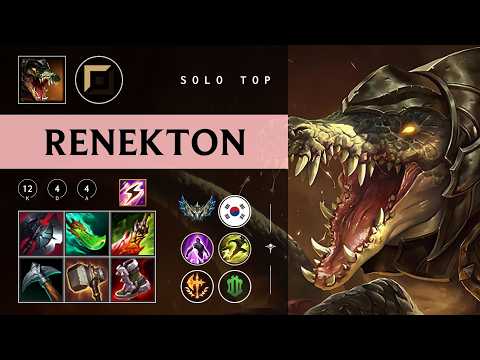 Renekton Top vs Sion - KR Challenger Patch 26.03