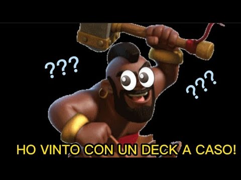 DOMATORE E CAVALIERE Ho creato deck a caso!👀-Clash Royale