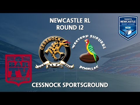 2018 Newcastle RL 1st Grade Round 12 - Cessnock Goannas v Western Suburbs Rosellas