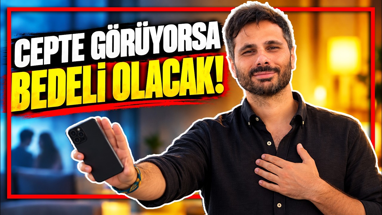 CEPTE GÖRÜNMEKTEN KURTULMANIN YOLU BEDELİNİ ONA GÖSTERMEKTİR- 4 YOL