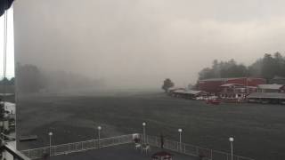 Storm blowing across Winnipisake