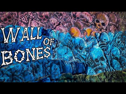 Skull Cliff - Wall of Bones in Boston , Massachusetts