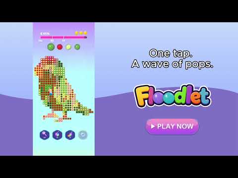 Floodlet: Bubble Pop Coloring video thumbnail