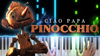 Ciao Papa - Guillermo del Toro's Pinocchio | Piano Tutorial