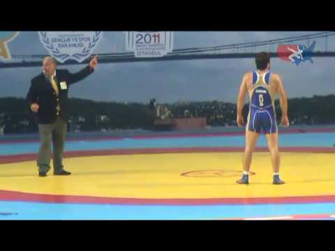 2011 Worlds Freestyle 74kg - Jordan Burroughs (USA) vs. Denis Tsargush (RUS)