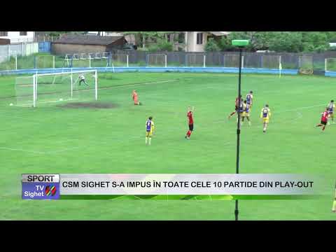 SPORT  CSM SIGHET S A IMPUS ÎN TOATE CELE 10 PARTIDE DIN PLAY OUT