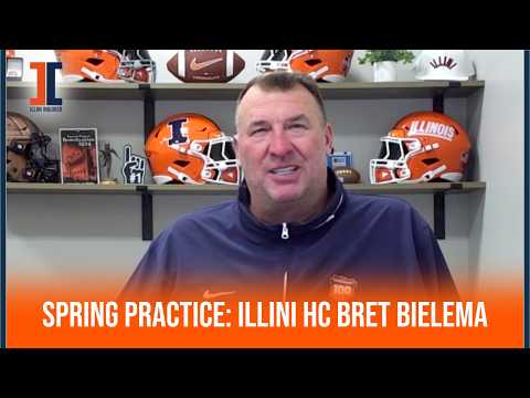 Spring practice recap: Illini coach Bret Bielema