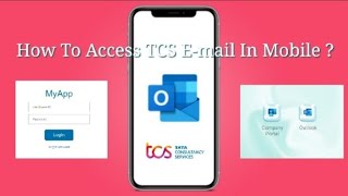 How To Access TCS E-mail In Mobile # First Time #