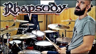 RHAPSODY - DAWN OF VICTORY | DRUM COVER | PEDRO TINELLO