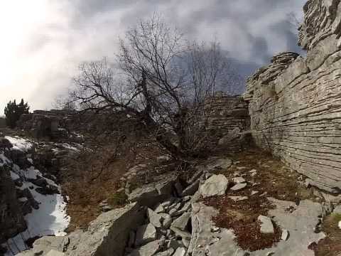 bear footprints in Zagoria - Zagorohoria