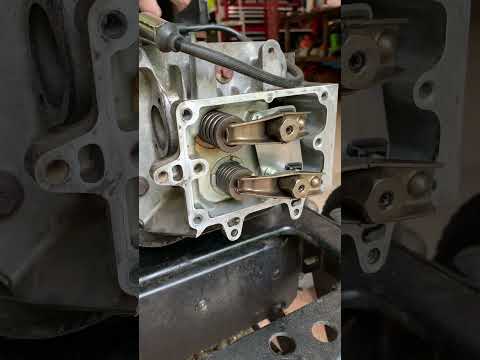 Briggs and Stratton Compression Release Test #lawnmower #smallengine #mechanic #nostart