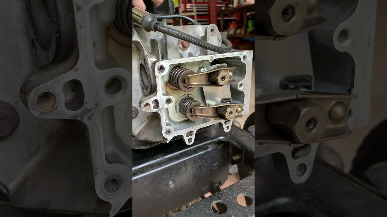 Briggs and Stratton Compression Release Test #lawnmower #smallengine #mechanic #nostart