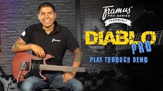 Video thumbnail for Framus Teambuilt -  Diablo Pro Demo by Framus & Warwick