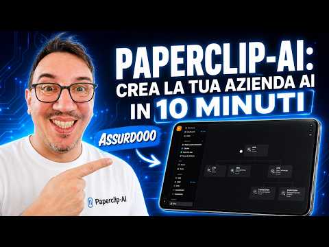 Paperclip AI crea startup AI in automatico? Test assurdo