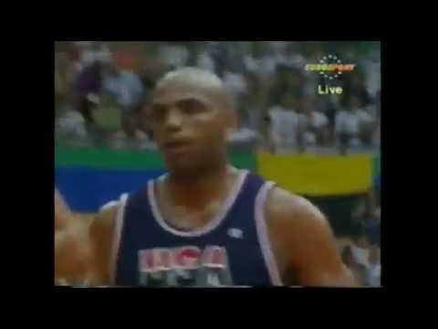 NBA Dream Team 1 Vs Brasil Barcelona 1992 Highlights