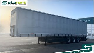 K&ouml;gel Tautliner Hubdach Liftachse Palettenkasten SAF Reifen NEU curtain side semi-trailer | Image 4 - Autoline