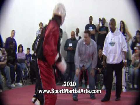 Mike Pombeiro v Anthony Merricks - Men's team sparring - 2010 Ocean States