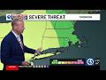 FORECAST Bright Today A First Alert Weather Day For Storms Tomorrow