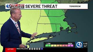 FORECAST: Bright today, a First Alert Weather Day for storms tomorrow