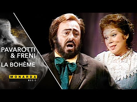 Luciano Pavarotti: "Che gelida manina" & Mirella Freni: "Si, mi chiamano Mimi" (La Boheme, 1989)