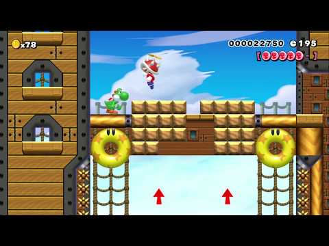Propeller Drills to the Skies by Michael - SUPER MARIO MAKER - NO COMMENTARY 1AV