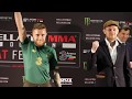 Bellator: Dublin Press Conference Staredowns - MMA Fighting