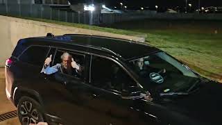 Paul McCartney deixando estádio Mané Garincha em Brasília 29/11/2023