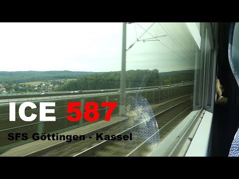 [250 km/h] ICE 1 Mitfahrt Göttingen - Kassel-Wilhelmshöhe (full)