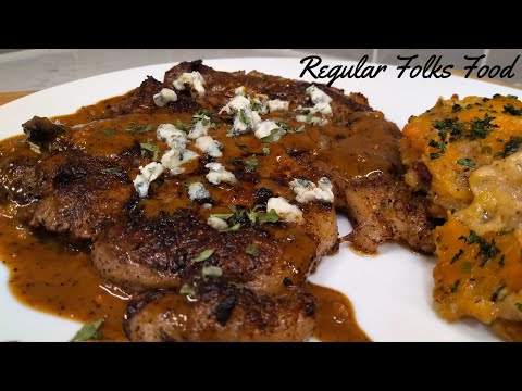 Blackened Rib Eye w/ Spicy Cajun Cream Sauce