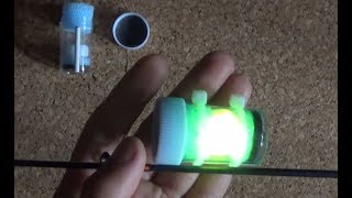 DIY: Home made water-proof fishing light float/bobber that costs less than $1