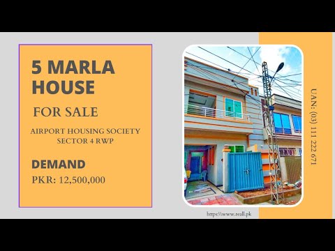 5 Marla house for Sale in Airport Housing Society, Rawalpindi