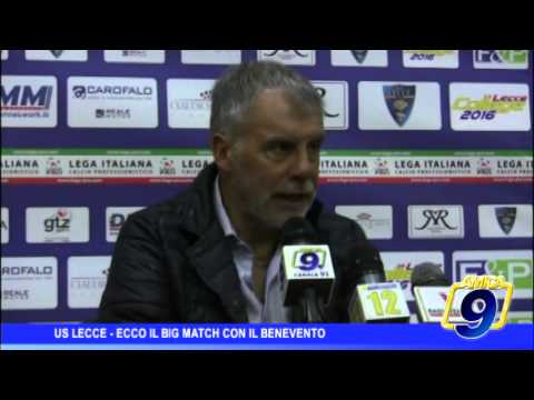 US Lecce |  Ecco il big match contro il Benevento
