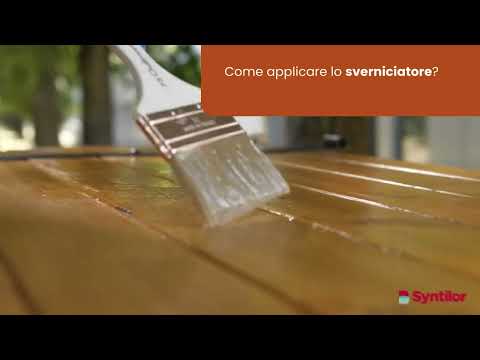 Video Tutorial Sverniciatore All'Acqua Universale