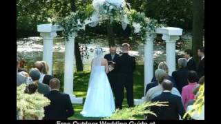 preview picture of video 'Michigan Outdoor Wedding Locations'