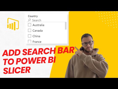 Add search bar in Power BI slicer | enable search in Power BI dashboard slicer