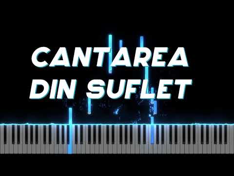 Cantarea din suflet - Instrumental Pian - Negativ Pian - Tutorial