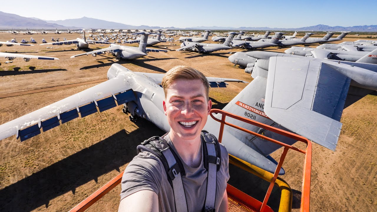 What's Inside The World's Largest Airplane Boneyard?