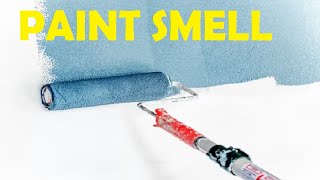 how to get rid of paint smell after painting a room