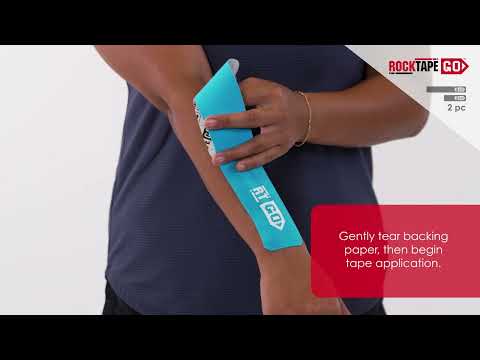 RockTape Go - Wrist Taping Instructions