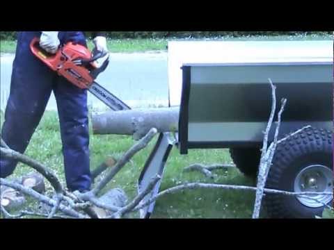 ATV henger med 500kg kapasitet og tippfunksjon