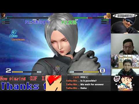 KOF XIV  ET vs 真吾 FT10     威...威爾斯也能暈人???太強啦!!!!