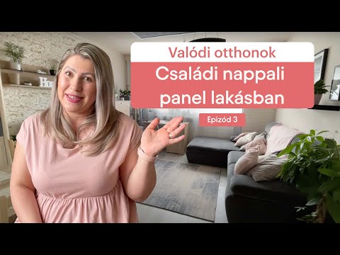 Családi nappali panel lakásban | VALÓDI OTTHONOK | Biano +  @Dya Mome csatorna /Màcsodi Klaudia
