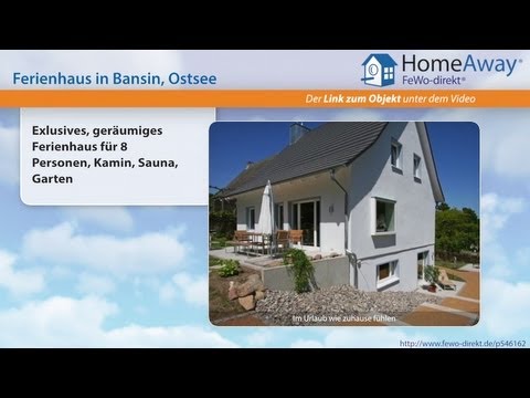 Usedom: Exlusives, geräumiges Ferienhaus für 8 Personen, Kamin, Sauna - FeWo-direkt.de Video