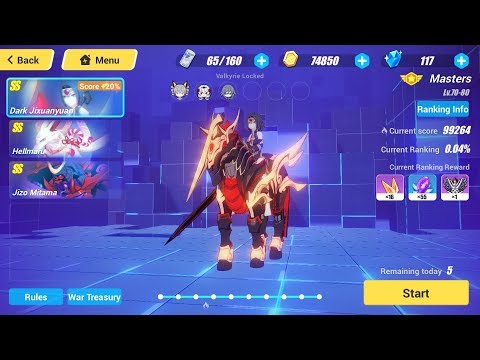 [Honkai Impact 3] Memorial Arena W43 - DXY (37184), Hellmaru (31200), Jizo (30880)