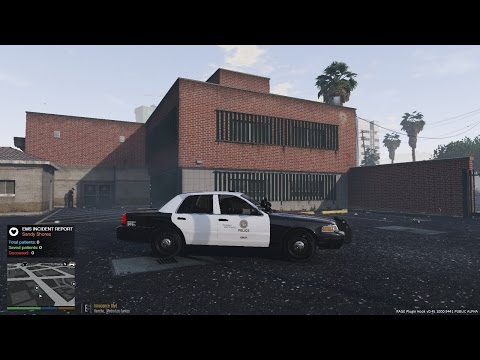 GTA V LSPDFR EPISODE 102 ACCIDENT IN SINNER ST