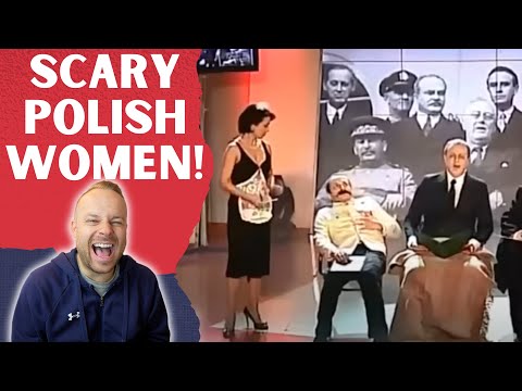 Englishman Reacts to... Polish Kabaret KMN - Yalta Conference 1945