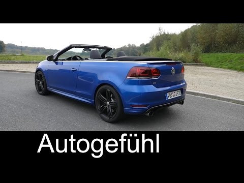 Volkswagen Golf R Convertible preview & AutomannTV channel recommendation - Autogefühl Video