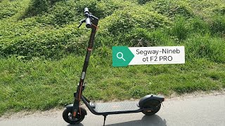 Bester E Scooter für unter 600 €Segway-Ninebot F2 PRO, unboxing