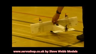 preview picture of video 'Canadair CL 84 Dynavert Helicopter / Plane Model by Chris at St Helens Indoor'